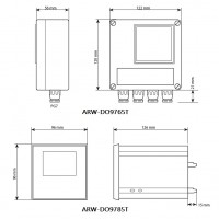 Trasmettitori di pH o mV ARW-DO9785T / ARW-DO9765T